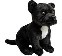 Carl Dick Stafford Bull Terrier black 32cm. Plush Toy, Soft Toy, Stuffed Animal 3623