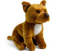 Carl Dick Stafford Bullterrier brown, Soft Toy, Plush Toy, Cuddly Toy, approx. 32 cm / 12.5 inches, 3610