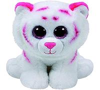 OFFICIAL TY BEANIE CLASSIC TABOR TIGER BUDDY MED 23CM SOFT TOY 90247