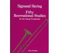 CARL FISCHER HERING - 50 RECREATIONAL STUDIES - TROMBONE Educational books Trombone