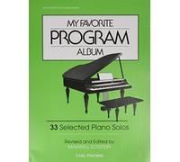 Carl Fischer My Favorite Program Album (Piano)