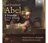 Carl Friedrich Carl Friedrich Abel: 6 Sonatas for Viola Da Gam (CD) (US IMPORT)