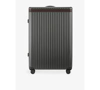 Carl Friedrik Carl Friedrik The Large Check-In 4-Wheel Suitcase 79cm Grey/Chocolate