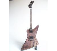 carl james hetfield de metallica collectible miniature guitar