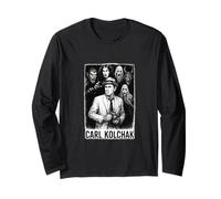 Carl Kolchak Mystery Series Cult Supernatural Investigator Long Sleeve T-Shirt