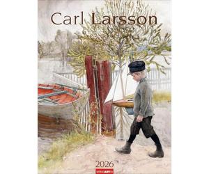 Carl Larsson Kalender 2026: Bildkalender mit 13 Farb-Abbildungen der lebendig-farbenfrohen Darstellungen des schwedischen Malers. Wandkalender für Kunstliebhaber
