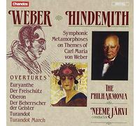 Carl Maria von Weber - Overtures / Symphonic Metamorphoses On Themes - P2222z