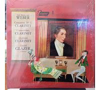 Carl Maria von Weber - TV 34151S DAVID GLAZER Weber Clarinet Works LP