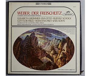 Carl Maria von Weber - Weber: Der Freischutz/Elizabeth Grummer, Lisa Otto, Rudolf Shock, Gottlob Frick, Hermann Prey, Karl Kohn/Berlin Philharmonic/Joseph Keilberth