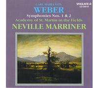 Carl Maria Von Weber - Weber: Symphonies Nos. 1 & 2 / Academy Of St. Martin In The Fields / Marriner (UK