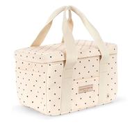 Carl Navy Dots cooler Beige one size
