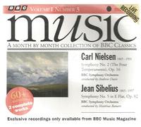 Carl Nielsen: Symphony No.2 (BBC Symphony Orchestra, Andrew Davis) / Jean Sibelius: Symphony No.5 (BBC Symphony Orchestra, Matthias Bamert)