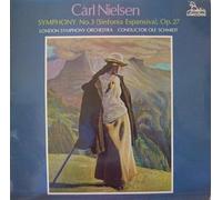 Carl Nielsen, The London Symphony Orchestra, Ole Schmidt - Symphony No. 3 (Sinfonia Espansiva), Op. 27-LP
