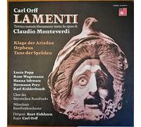 Carl Orff - Lamenti Trictico Teatrale Liberamente Tratto Da Opere De Claudio Monteverdi - BASF - 40 22458-9