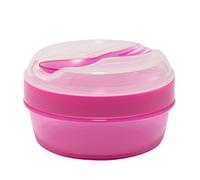 Carl Oscar Nice Cup Small Snack Box, bento box, lunchbox with cooling pack, keeps cool for several hours, includes cutlery Purple