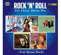 Carl Perkins - Rock N Roll - Five Classic Albums Plus (Dance Album Of Carl Perkins / Let's Take A Sea Cruise / Come Rock With Me / The Memorial Album / Chantilly Lace)