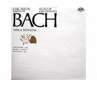 Carl Philip Emanuel - Wilhelm Friedmann - Karel Spelina - Josef Hala - Frantisek Slama - Bach: Viola Sonatas [Vinyl LP record]