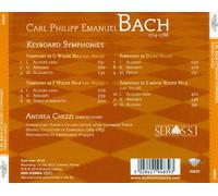 CARL PHILIPP EMANUEL BACH: KEYBOARD SYMPHONIES NEW CD