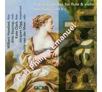CPE Bach: Trio Sonatas for Flute and Violin