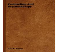 Carl R. Rogers Counseling & Psychotherapy Hardcover Book Carl R. Rogers Multicolor