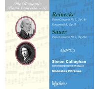 Simon Callaghan, Sinfonieorchester St Gallen - Reinecke & Sauer: Piano Concertos