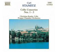 Carl Stamitz: Cello Concertos Nos. 1 - 3 (1994) Audio CD