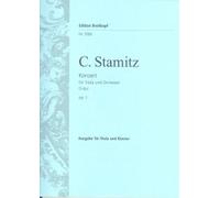 Carl Stamitz: Concerto in D Major Op. 1 for Viola and Piano (Breitkopf) EB5580