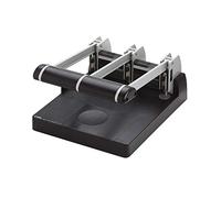 CARL, XHC-150N, Heavy Duty 3-Hole Paper Punch, 150 sheet capacity.,Black and Silver