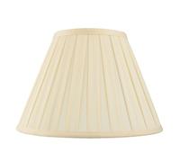 CARLA-12" Cream Pleated Empire Lamp Shade