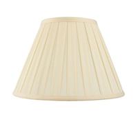 CARLA-22" Cream Pleated Empire Lamp Shade