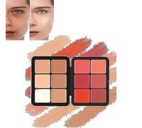Carla Secret Concealer Palette - 12 Colours Carla Secret Makeup, Long-Wearing Full Coverage Makeup and Corrector, Cream Blush Palette for All Skin (#3)