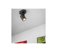 'Carla' Single Black Modern Cylinder Spotlights CGC Lighting Black One Size
