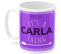 Carla's Mug, Cup, It's a Carla Thing, (Purple)