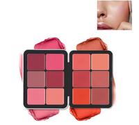 Carla's Secret Makeup,Secret Concealer Palette,12 Colors Face Blush Palette,Long-Wearing Coverage Makeup Palette,Natural-Looking,Skin-Friendly and Brightens Skin (02#, Color)
