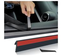 carleef 13.12Ft Car Window Seal Strip with Pry Bar Tool,Premium Rubber Weather Stripping for Noise Reduction & Interior Protection,Universal Car Essentials V-Shaped Window Trim Fits Car Truck SUV