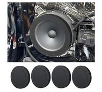 carleef 6.5 Inch Speaker Rings 4 Pack Foam Stickers for Enhancing Stereo Sound High Resilience Speaker Deflectors 6.5" Car Audio Accessories for