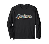 Carleton Minnesota Northfield Tie Dye Vintage Varsity Long Sleeve T-Shirt