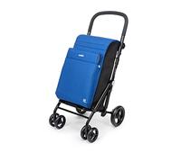 Carlett Shopping rollators, Alloy Steel, Blue, 25kg