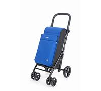 Carlett Shopping rollators, Alloy Steel, Blue, 25kg
