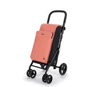 Carlett Shopping rollators, Alloy Steel, Salmon, 25kg