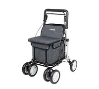 Carlett Shopping rollators, Texture, Grey, One Size