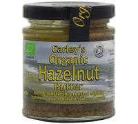 CARLEY'S Organic Hazlenut Butter - Vegan 170g (PACK OF 3)
