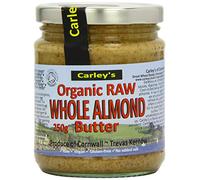 CARLEY'S Organic Raw Almond Butter - Vegan 250g (PACK OF 1)