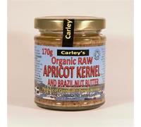 Carley's Organic Raw Apricot Kernel & Brazilnut Butter 170g
