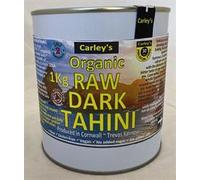 Carley's Organic RAW DARK Tahini 1000g Eco Tin