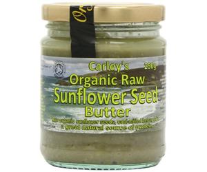 Carleys Organic Raw Sunflower Seed Butter 250 g (Pack of 6