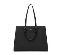 Carlheim, Gotland Genuine Leather Collection, Mary Genuine Leather Handbag (Black), Black, Medium