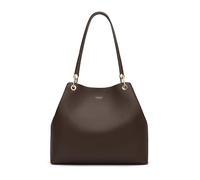 Carlheim, Skagen Genuine Leather Collection, Star Genuine Leather Handbag (Brown), brown, Medium