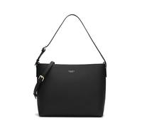 Carlheim, Skagen Genuine Leather Collection, Victoria Genuine Leather Handbag (Black), Black, Medium