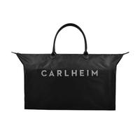 Carlheim Unisex's Weekend Tote Bag All-time Classic Spacious, Black, Medium